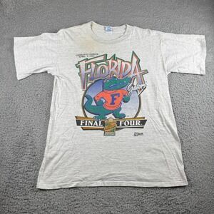 Vintage Salem Florida Gators 1994 Final Four Shirt Medium Single Stitch 90s NCAA